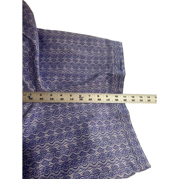 Alfred Dunner, Lavender & White Seashell Print Capri’s Size 10 - Picture 5 of 6